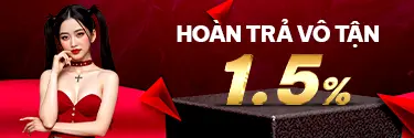 Hoàn trả cược vô tận 1.5%