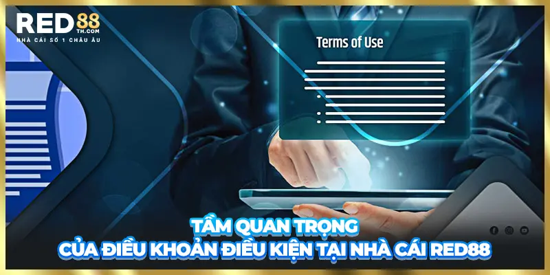 Tầm quan trọng của điều khoản điều kiện tại nhà cái Red88