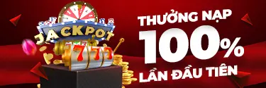 Thưởng 100% tiền nạp lần đầu